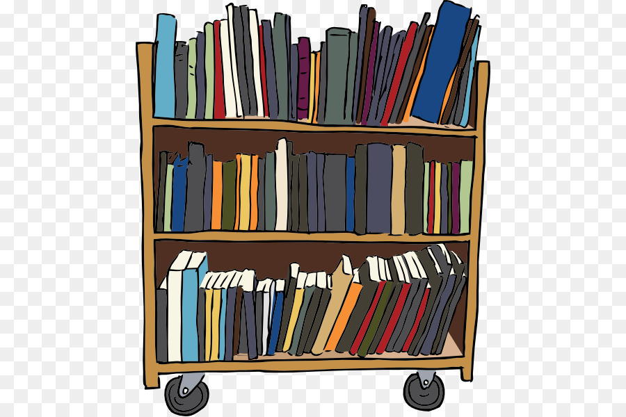 Biblioteca della scuola Bibliotecario Informazioni - cliparts scaffale