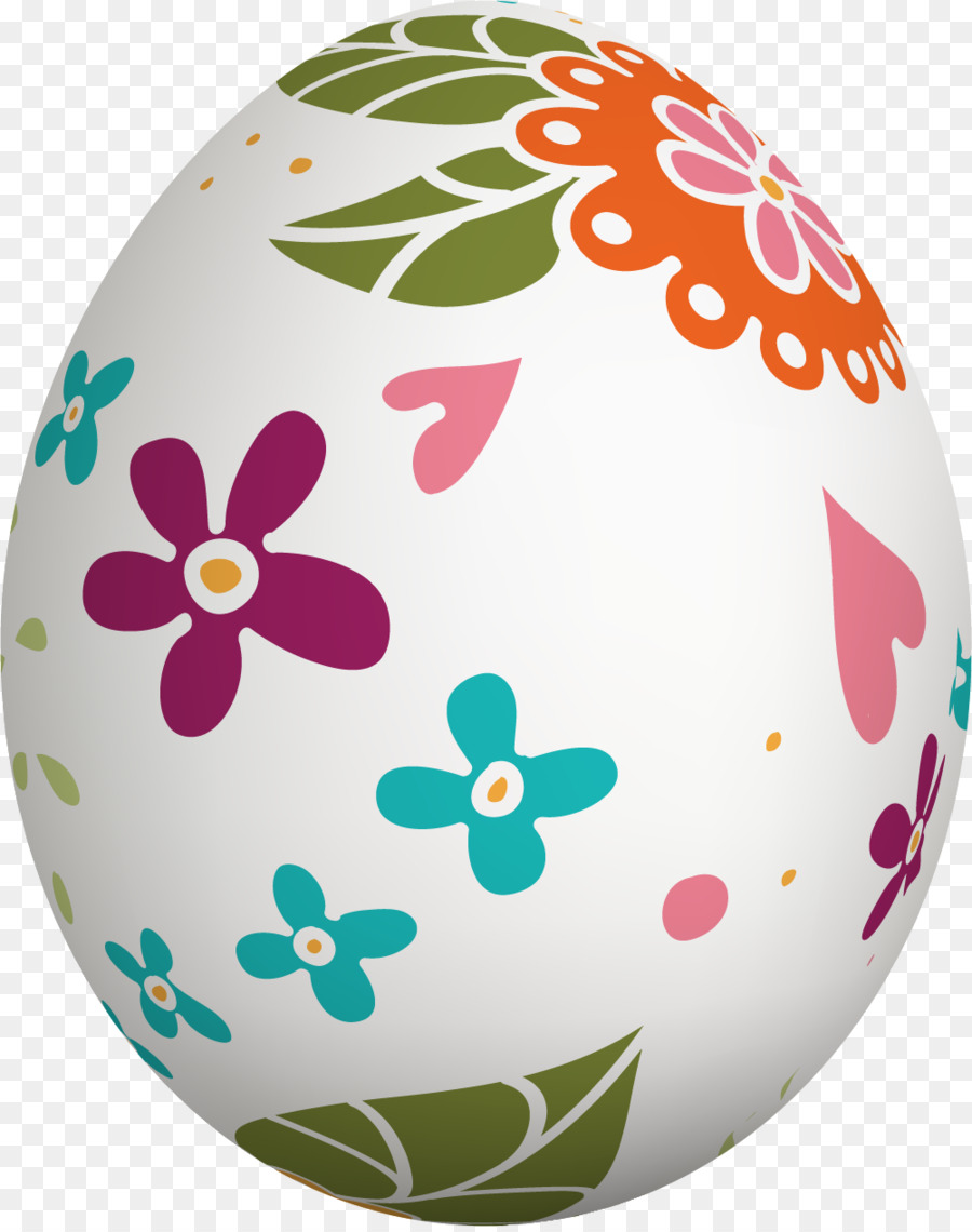 uovo di pasqua - Dipinto a mano bianco uova