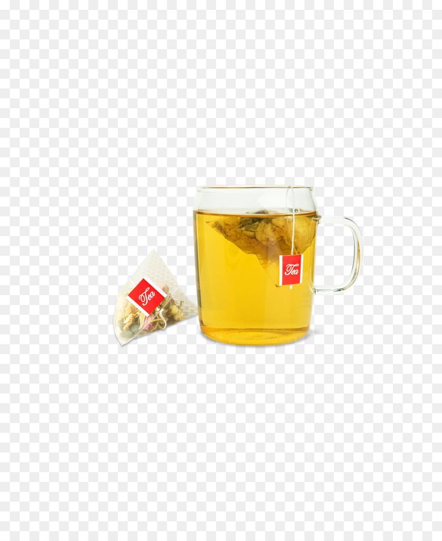 Grüner Tee-Blüte Kaffee-Tee-Tasche - Tee Glas