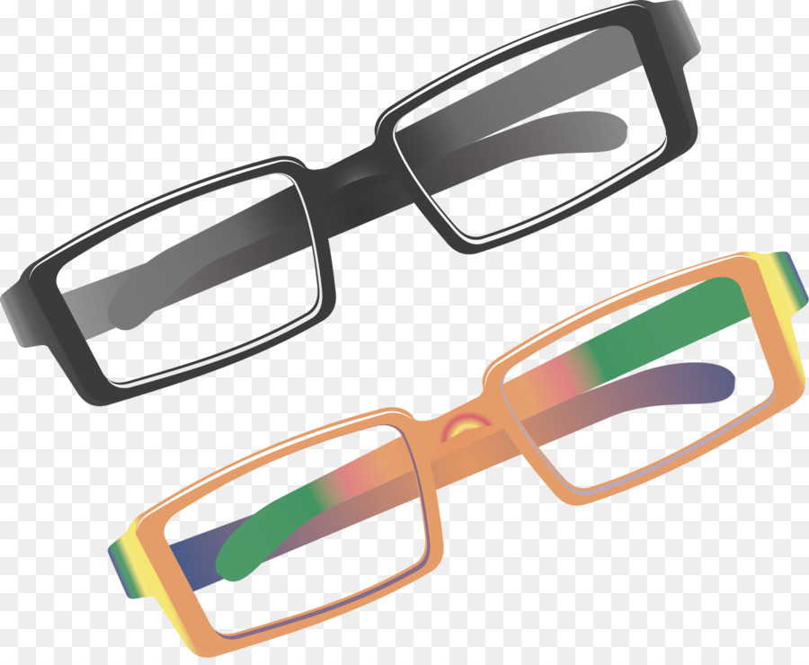 Brille Brillen Kurzsichtigkeit - Brille Vektor material png