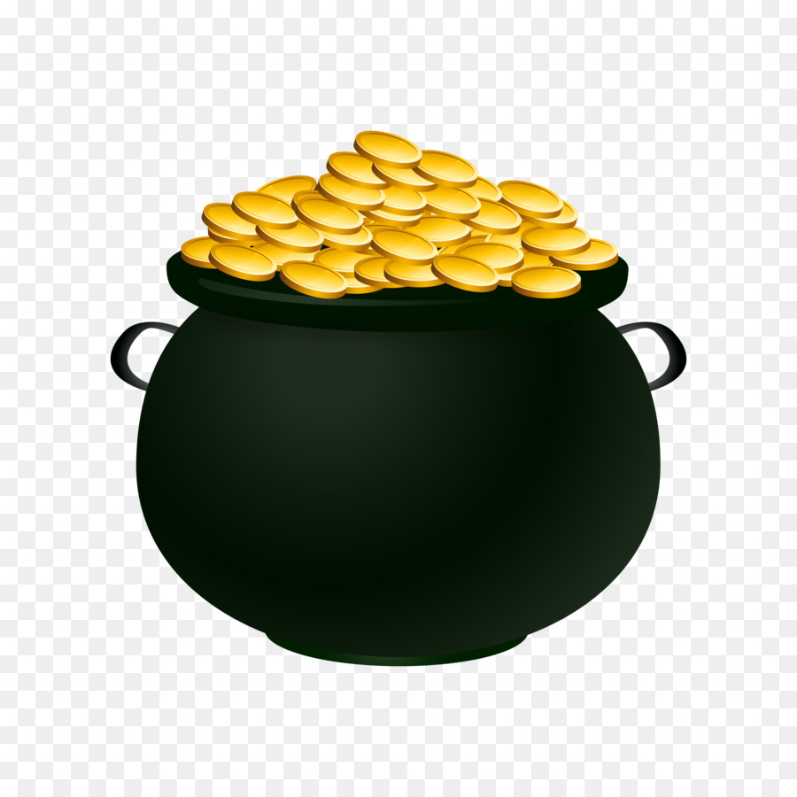 Oro Pixabay Clip art - immagine di una pentola d'oro