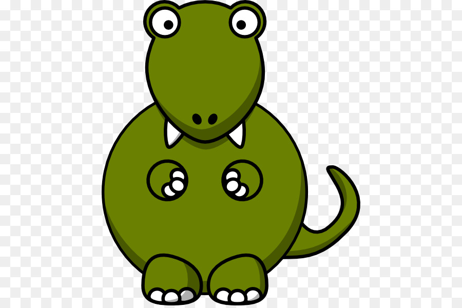 Dinosaurier-Fußspuren Reservierung Brontosaurus Tyrannosaurus Iguanodon Apatosaurus - Niedliche Dinosaurier-Cartoon