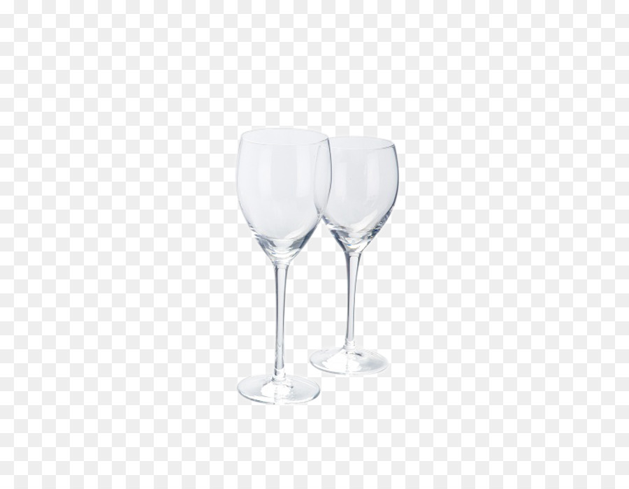 Bicchiere di vino con un bicchiere di Champagne bicchierino di liquore - vetro trasparente