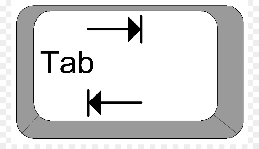 Tastiera del Computer tasto Tab Tablet Computer Clip art - scheda clipart