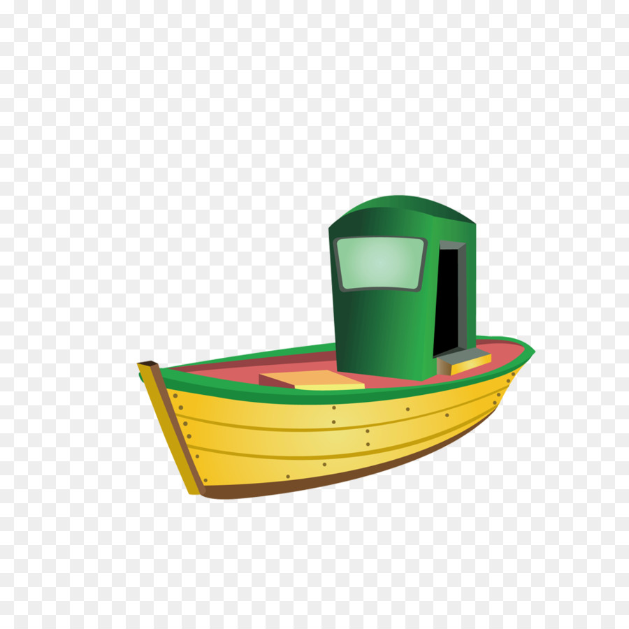 Barca Gialla - Cartoon barca gialla