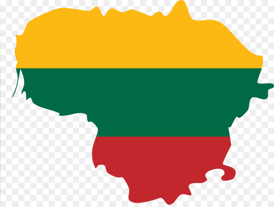 Bandiera della Lituania Mappa Bandiera della Lituania Clip art - Usa La Mappa Clipart