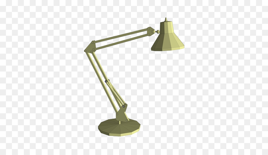 Lampe de bureau 3D Modellierung mit SketchUp - Grüne Lampe Skalierbar