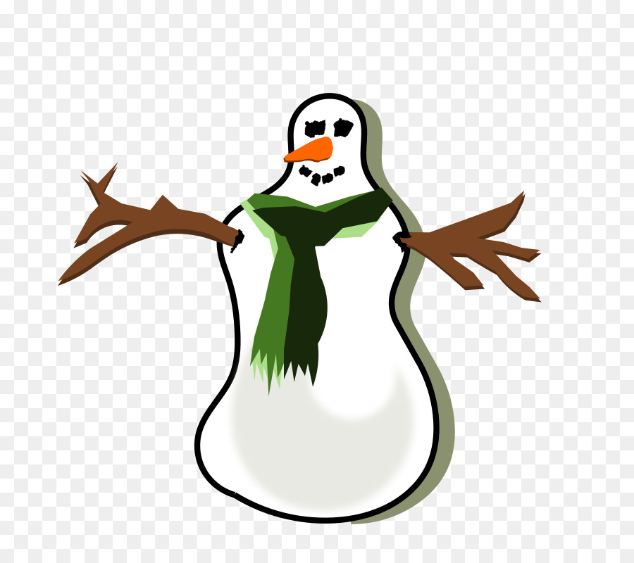 Snowman miễn Phí nội dung Clip nghệ thuật - Một Bức Tranh Của Một Người Tuyết