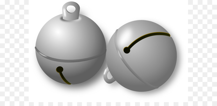 Jingle bell Natale Clip art - campana d'argento clipart
