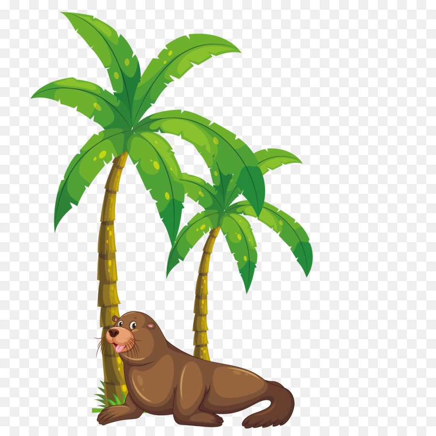 Cartoon Palm Tree png download - 1500*1500 - Free Transparent Kerala png  Download. - CleanPNG / KissPNG