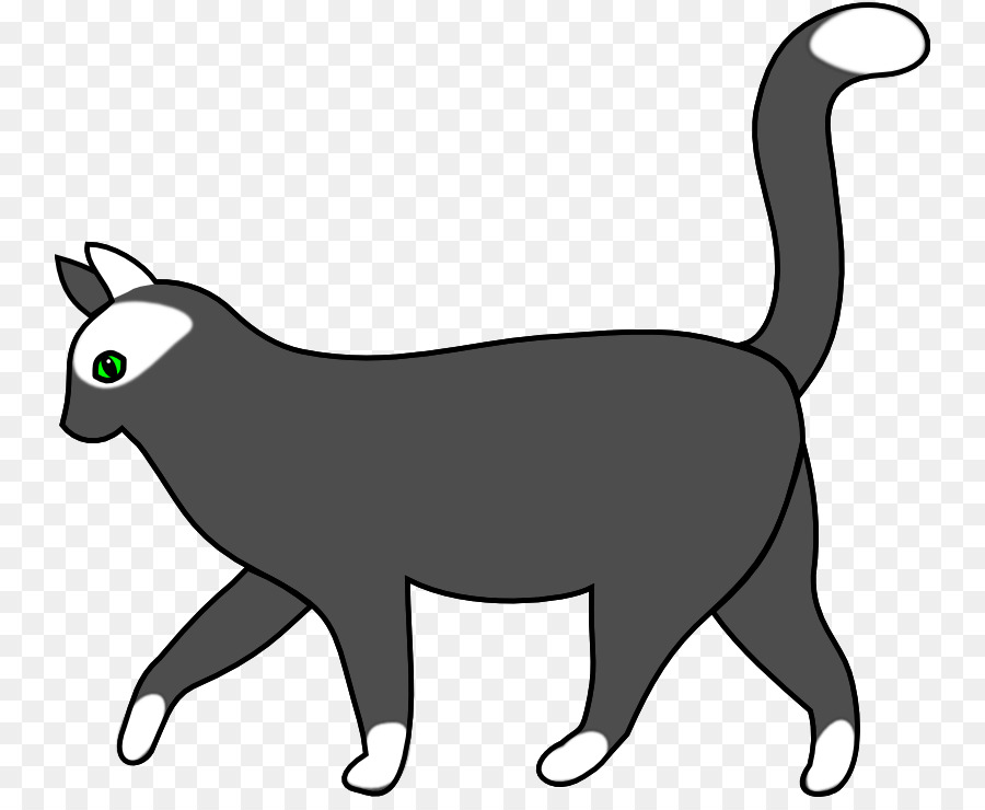 Katze Kätzchen Clip art - Cartoon Bilder Von Menschen Zu Fuß