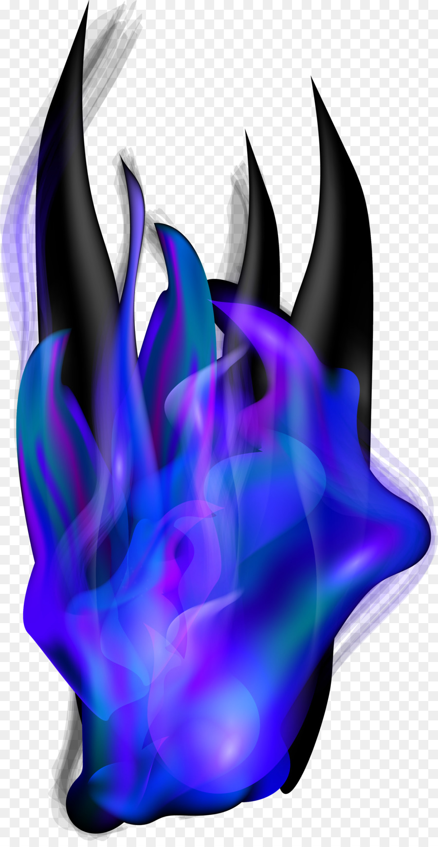 Màu Tím Ngọn Lửa Cháy - Màu tím tươi ngọn lửa