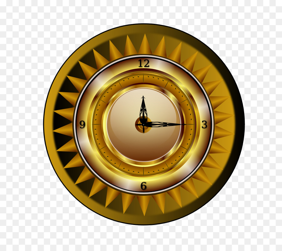Quartz Uhr Wecker Watch Gold - Ein Bild Von Einer Uhr