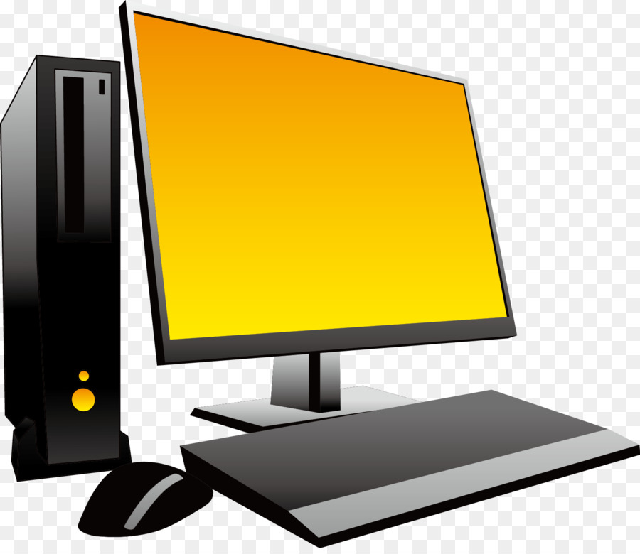 Computer-Icons, Desktop-Computer Clip art - Vektor-computer-Montage