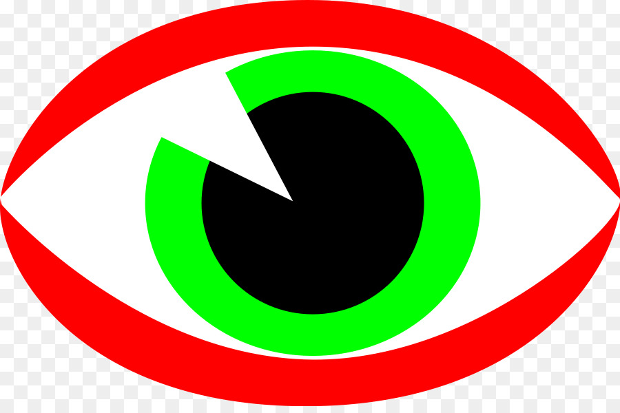 Auge, Pupille Symbol clipart - Freies Vektor Auge
