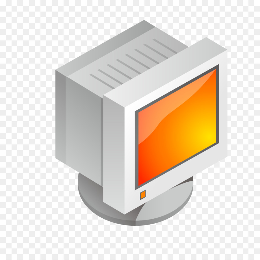 Laptop Desktop-Computer Computer-Monitore - Silber dick Vierkant Desktop-TV