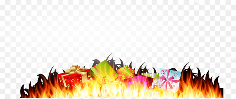 Geschenk Desktop Wallpaper Flame Box - Spezial holiday gift und kreative Flamme