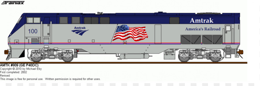 Tàu Amtrak Giấy BẮT đầu Máy xe Vận tải - đào tạo bản vẽ