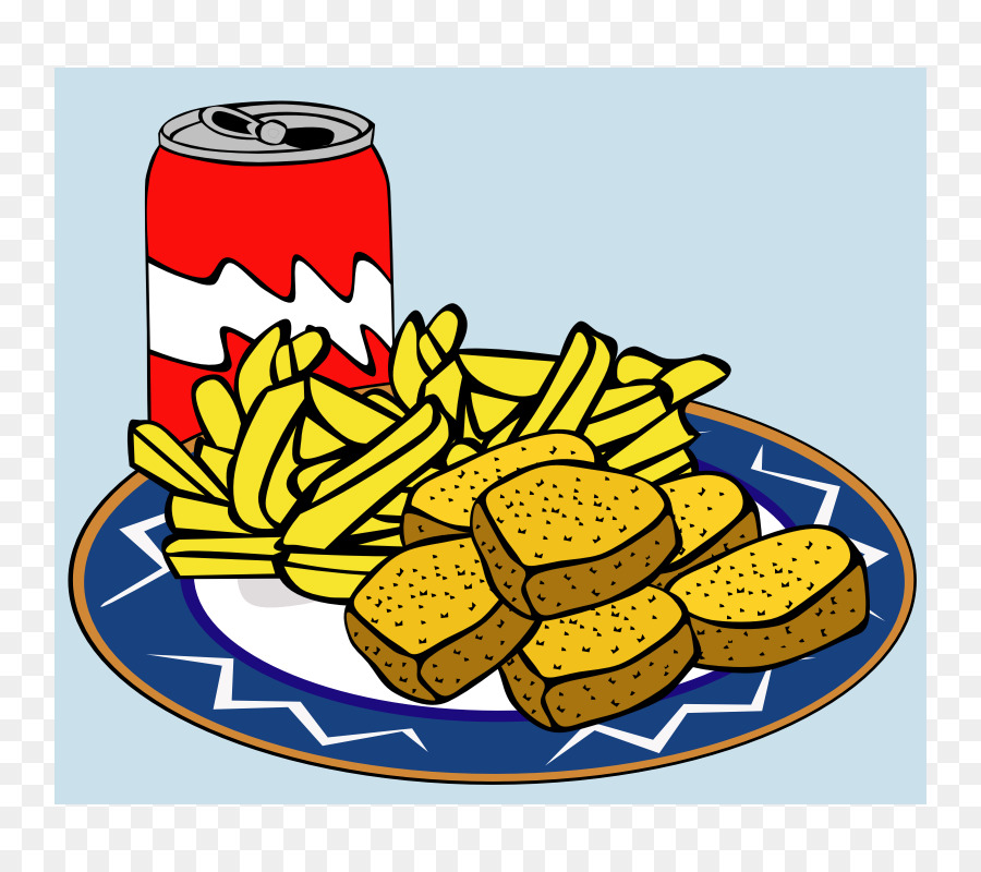 Le Bevande gassate, patatine fritte nugget di Pollo dita di Pollo Fast food - Arte del fast food