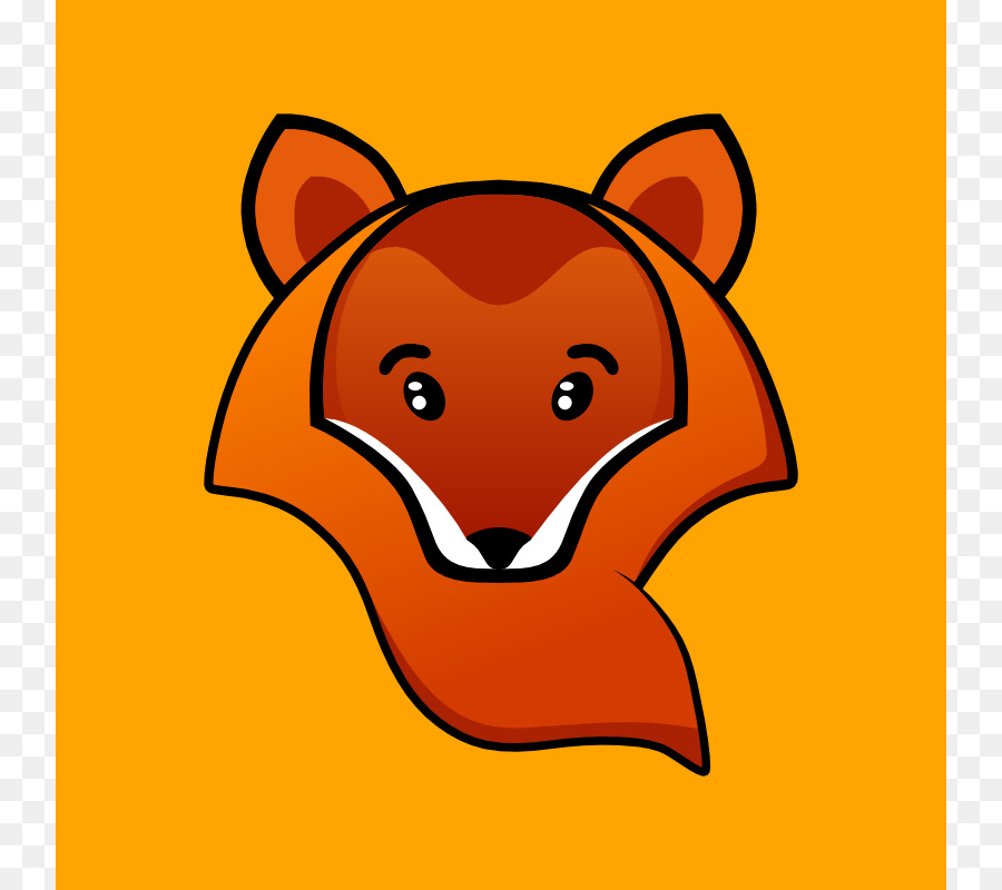 Volpe artica Cartoon Clip art - l'immagine di un cartone animato fox