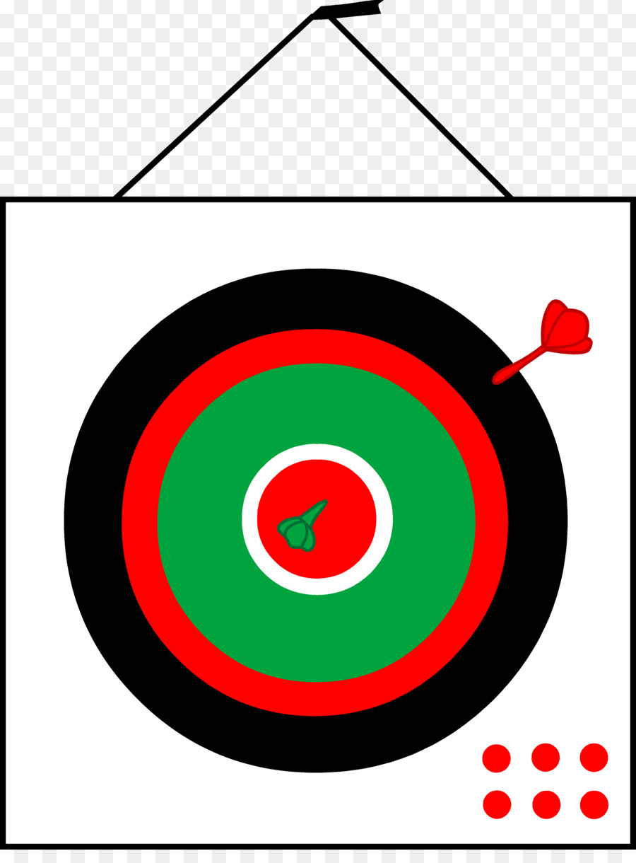 Darts Bullseye Clip art - Kostenlose Bullseye Clipart