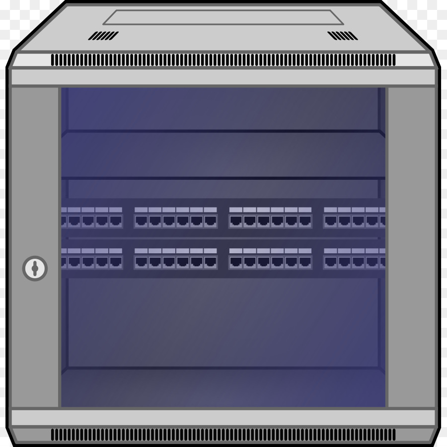 19-inch rack Computer, Server di rete di Computer switch di Rete Clip art - Rack Clipart