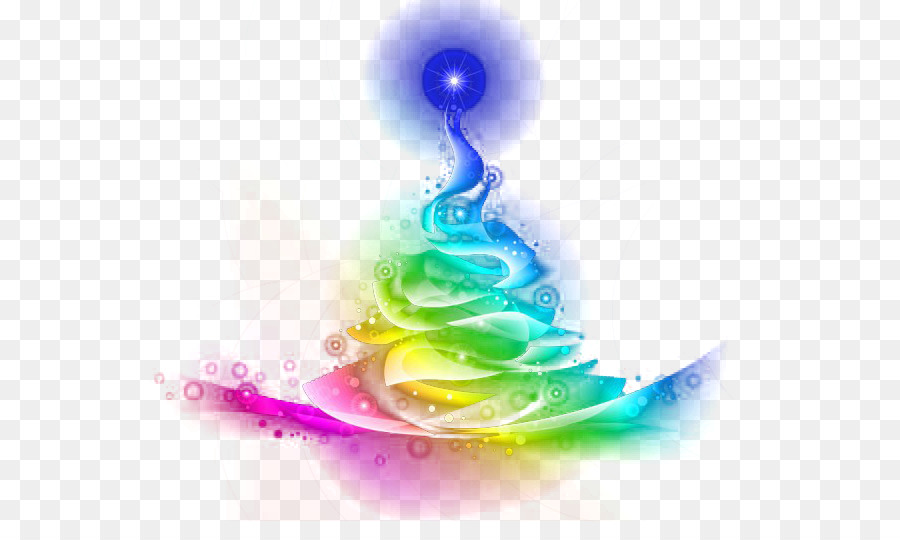 Licht Weihnachtsbaum Farbe - Farbe Abstract Weihnachtsbaum