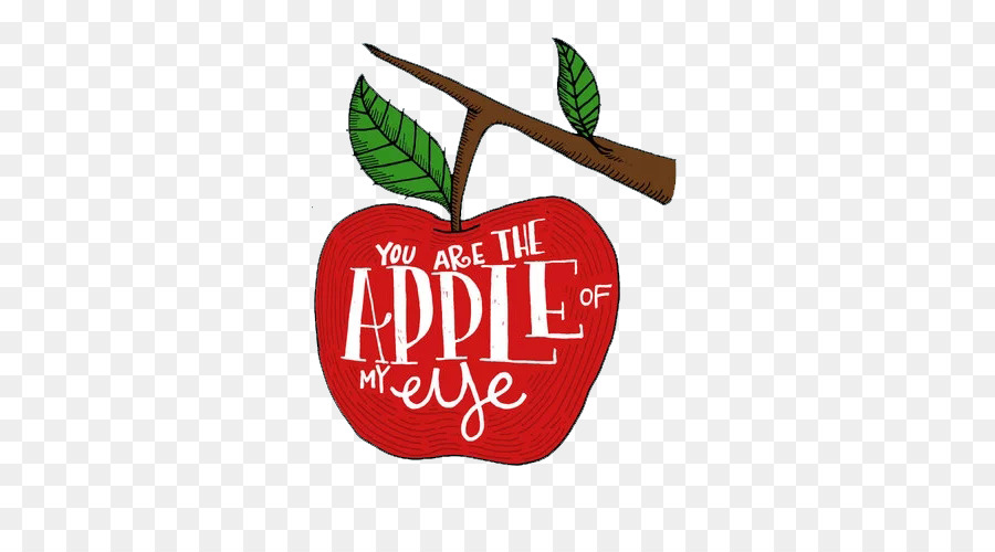 Apfel Obst - Cartoon gesundes Bio-Obst Apfel