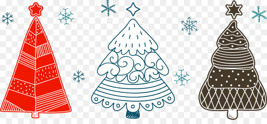 Albero di natale Disegno di Natale ornamento - albero di natale