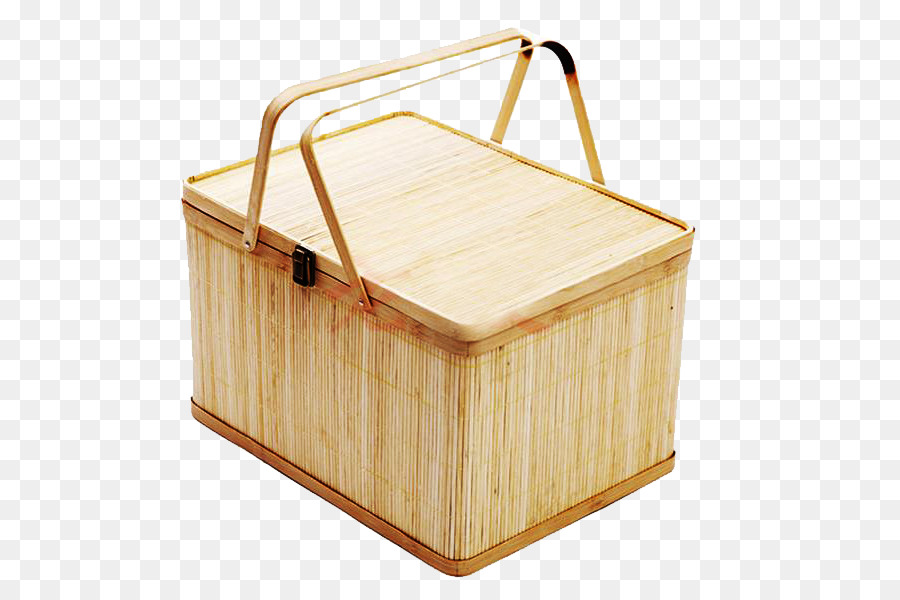 Box Korb Bambus - Ein Bambus Rahmen Bild material