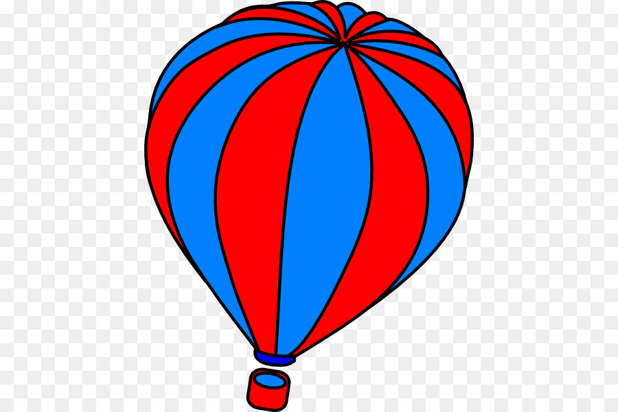 Flugzeug-Heißluftballon-Kostenlose Inhalte-clipart - Luftballons Cliparts