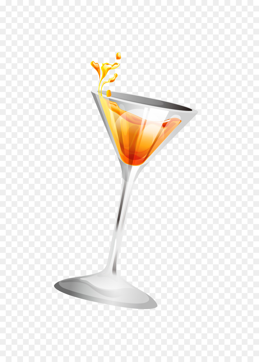 Succo d'arancia Vino cocktail Martini - Bel succo di frutta in vetro