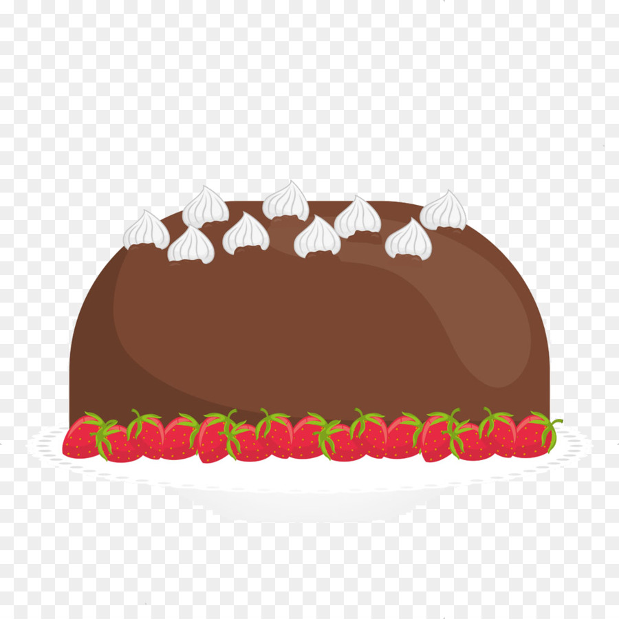 Geburtstag-Kuchen-Sahne-Obstkuchen vom Blech Mürbe - Schokoladen-Erdbeer-Sahne-Kuchen