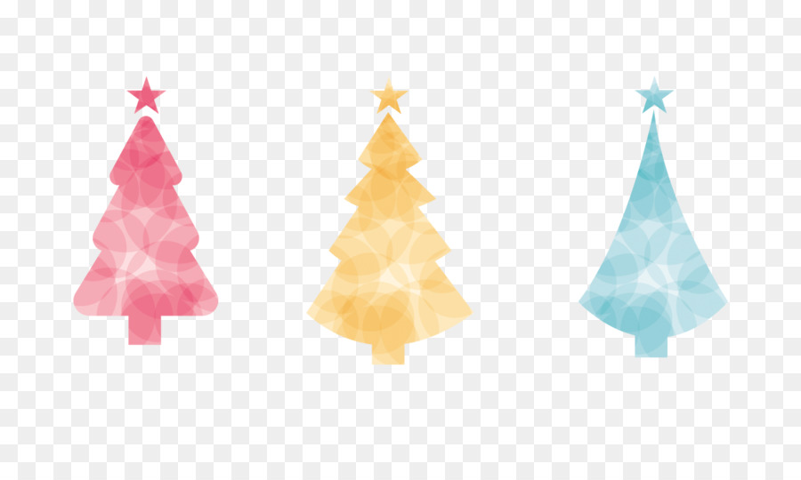 Cây giáng sinh vòng Tròn - Màu tròn trang trí cây thông Giáng sinh