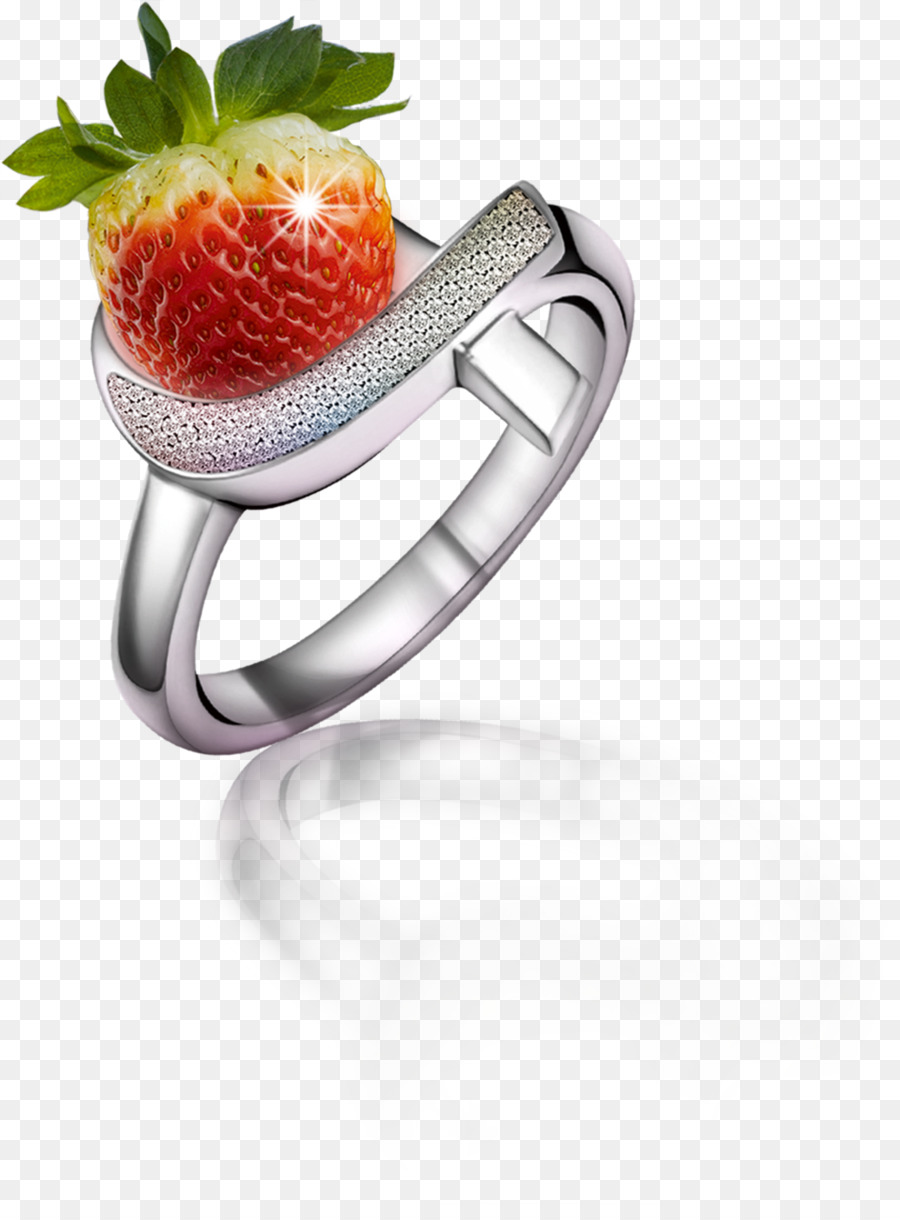 Erdbeer-Ring-Kreativität - Erdbeer-ring kreative Gestaltung
