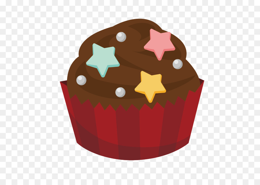 Cupcake Schokoladen-Kuchen-Muffin - Schokolade cupcakes
