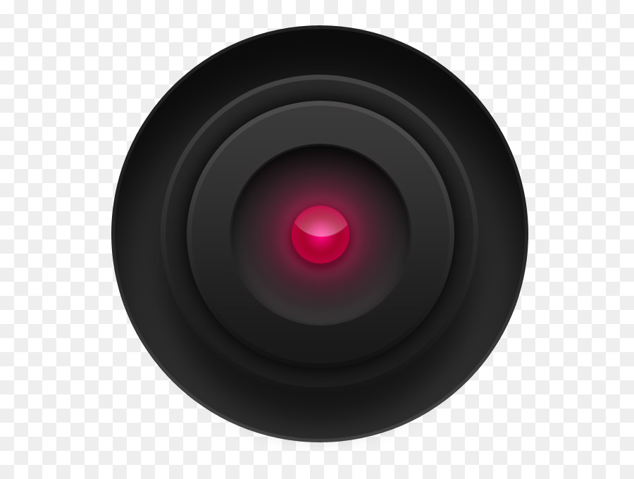 Obiettivo della fotocamera Cerchio Magenta - UID interazione icona del design