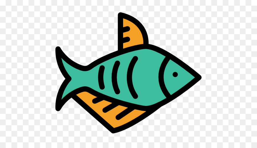 Icone di Computer Grafica Vettoriale Scalabile Clip art - Un pesce azzurro