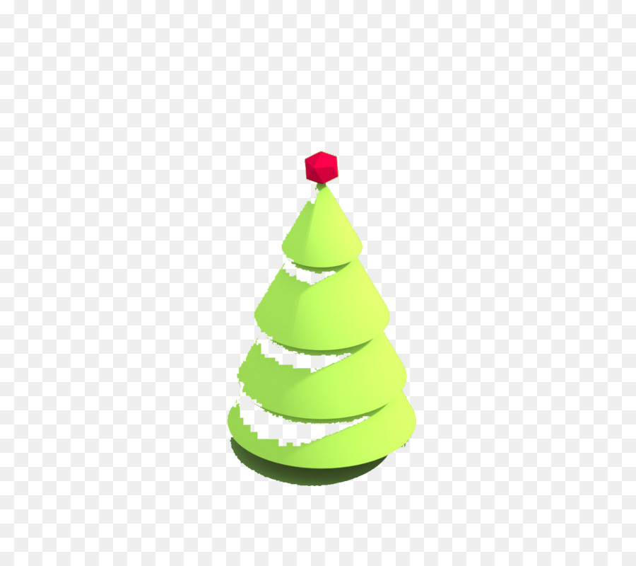 Albero di natale, ornamento di Natale - verde albero di natale