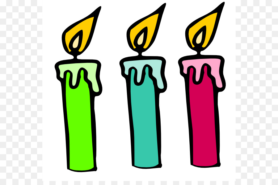 Torta di compleanno Candela Clip art - cartoon candela clipart