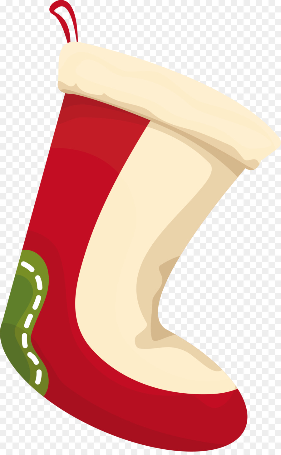 Weihnachten Strümpfe Socke - Gelbe cartoon christmas stockings