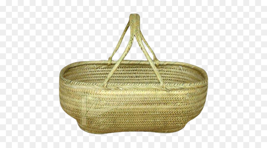 Korb Bambus - Ein Korb aus Bambus, Bild-material