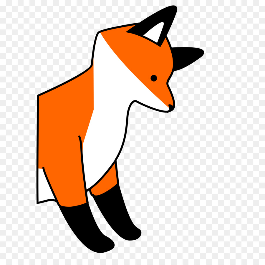 Arctic fox Red fox Silver fox-clipart - Fox ClipArts