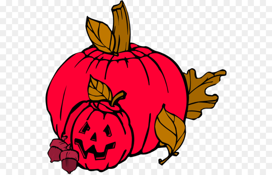 Halloween in bianco e Nero Jack-o'-lantern Clip art - la zucca rossa clipart
