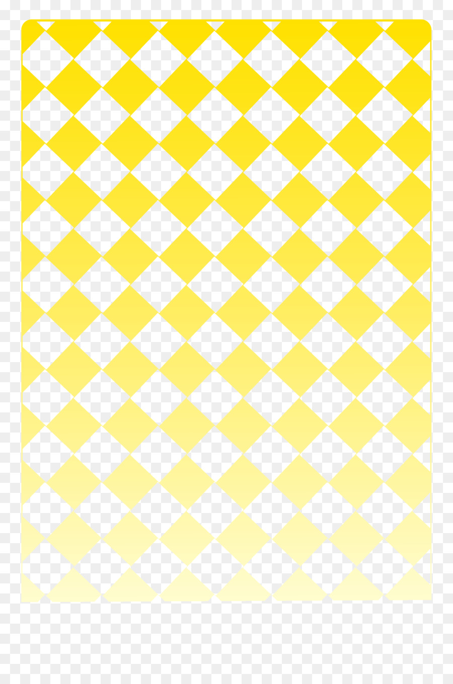 Gelbe Clip art - Yellow diamond Schattierung