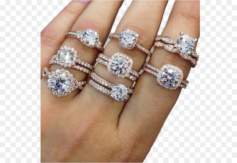Nhẫn cưới nhẫn Đính hôn kim Cương - Một loạt các sản phẩm loại Nhẫn kim Cương