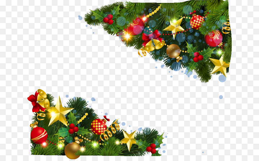 Weihnachtskarte, Weihnachts-Dekoration, Weihnachtsbaum, Neues Jahr - Farbe Weihnachts-Muster