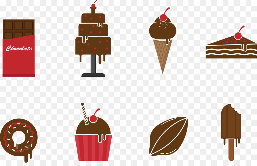 Torta al cioccolato barretta di Cioccolato, gelato al Cioccolato - Cioccolato Elementare Cucina