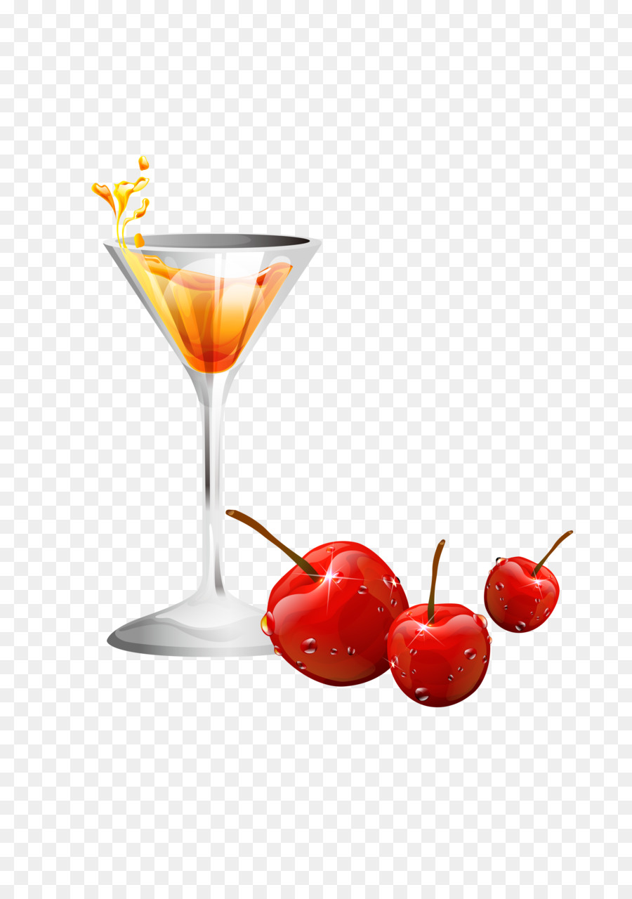 Cocktail trang trí Rose Cherry Nhiếp ảnh - Kính của nước cherry