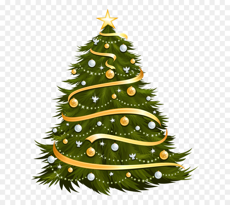 Weihnachtsbaum Weihnachtsbeleuchtung Clip art - Grüner Weihnachtsbaum